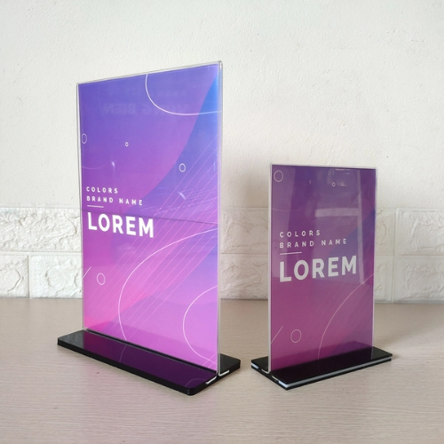 Tent card (Standee A4)